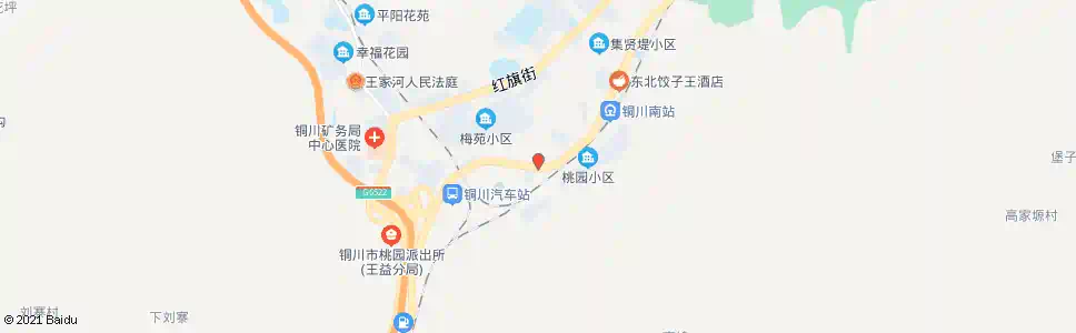 铜川宜上路口_公交站地图_铜川公交_妙搜公交查询2025