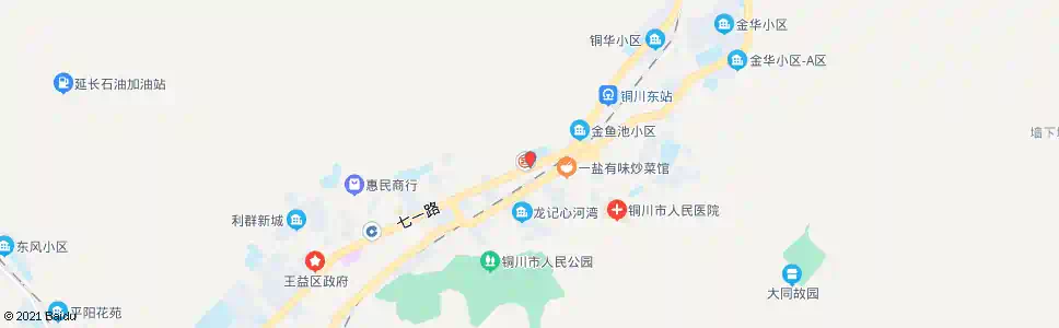 铜川永安保险公司_公交站地图_铜川公交_妙搜公交查询2025
