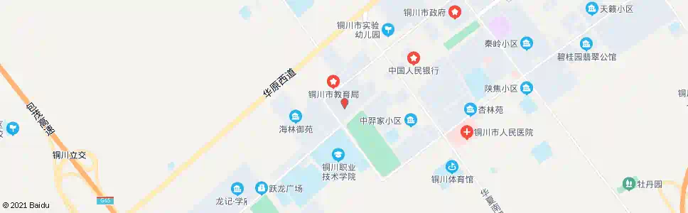 铜川市委_公交站地图_铜川公交_妙搜公交查询2025