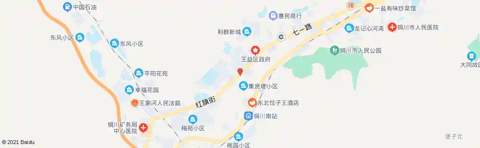 铜川中银广场_公交站地图_铜川公交_妙搜公交查询2025