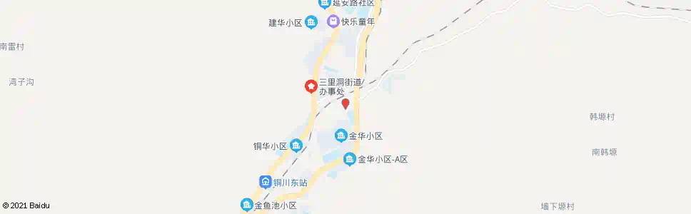 铜川青年路(小街)_公交站地图_铜川公交_妙搜公交查询2025