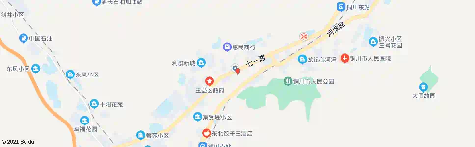 铜川体育场_公交站地图_铜川公交_妙搜公交查询2025