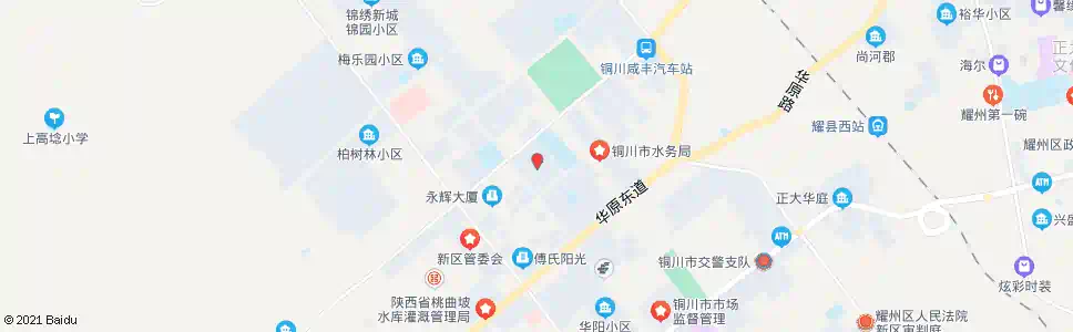 铜川金谟小区_公交站地图_铜川公交_妙搜公交查询2025