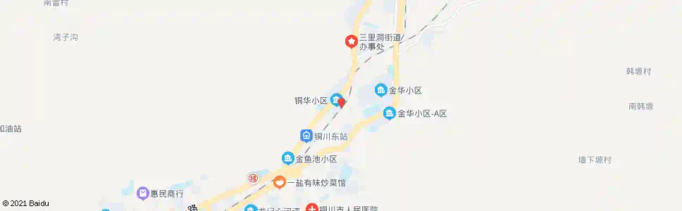 铜川河滨路_公交站地图_铜川公交_妙搜公交查询2025