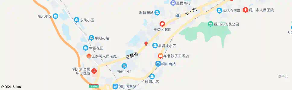 铜川光明西巷_公交站地图_铜川公交_妙搜公交查询2025