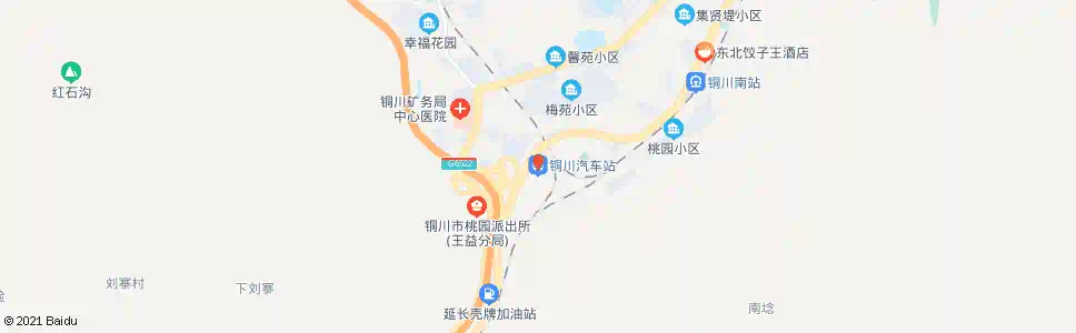 铜川客运站_公交站地图_铜川公交_妙搜公交查询2025