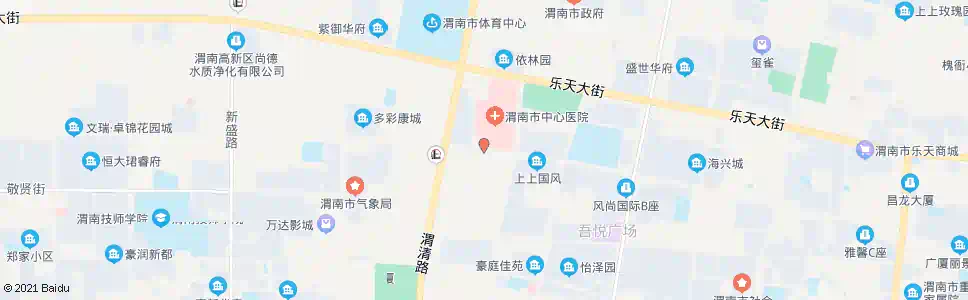 渭南市中心医院_公交站地图_渭南公交_妙搜公交查询2025