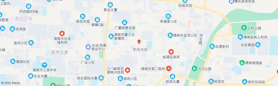 渭南西南京路口_公交站地图_渭南公交_妙搜公交查询2025