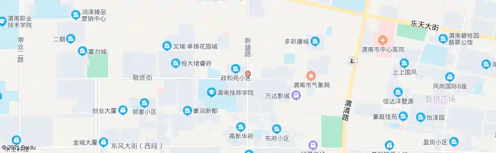 渭南新盛路南口_公交站地图_渭南公交_妙搜公交查询2025