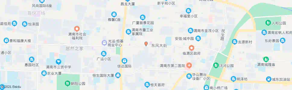 渭南人民商场_公交站地图_渭南公交_妙搜公交查询2025