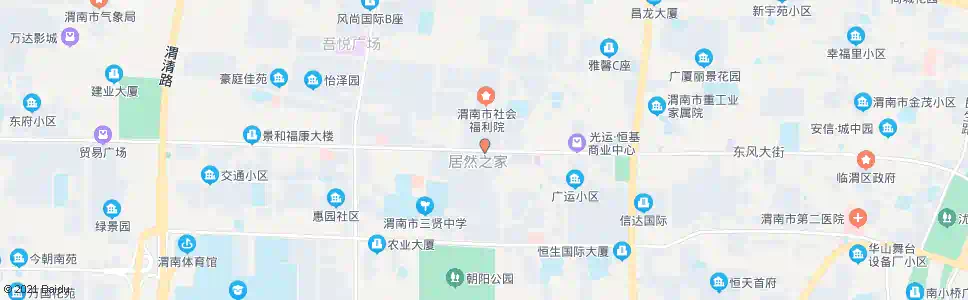 渭南金水路十字_公交站地图_渭南公交_妙搜公交查询2025