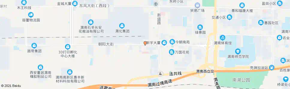 渭南渭化南门_公交站地图_渭南公交_妙搜公交查询2025