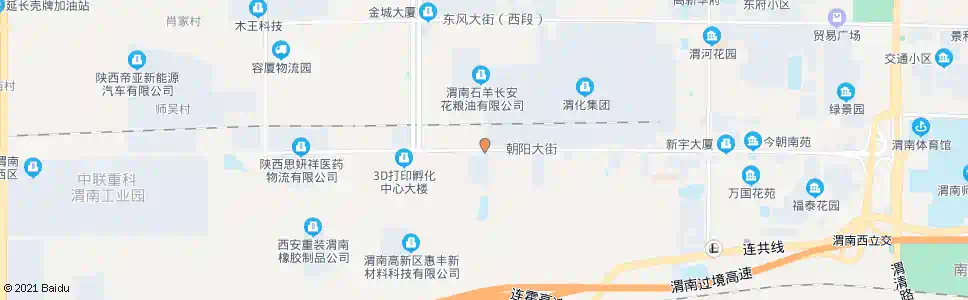 渭南广通南路_公交站地图_渭南公交_妙搜公交查询2025
