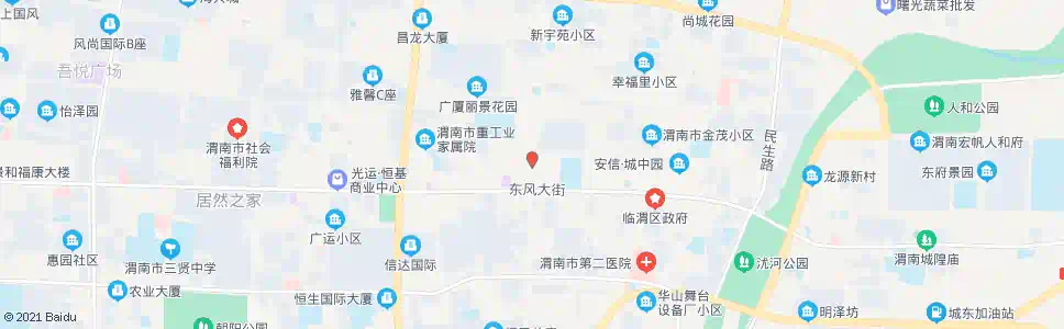 渭南西南京路十字_公交站地图_渭南公交_妙搜公交查询2025