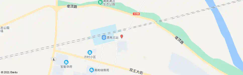 渭南沙王大桥_公交站地图_渭南公交_妙搜公交查询2025