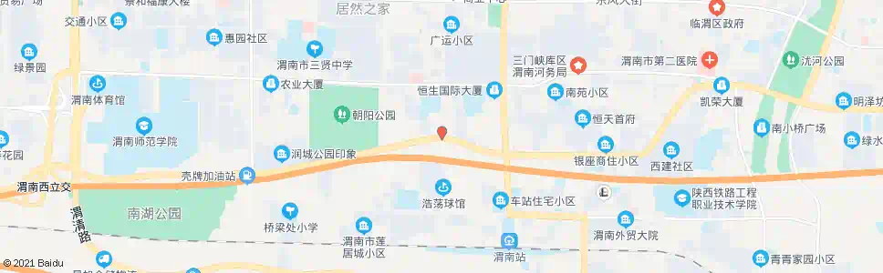 渭南西岳路_公交站地图_渭南公交_妙搜公交查询2025
