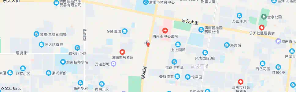渭南红星村_公交站地图_渭南公交_妙搜公交查询2025