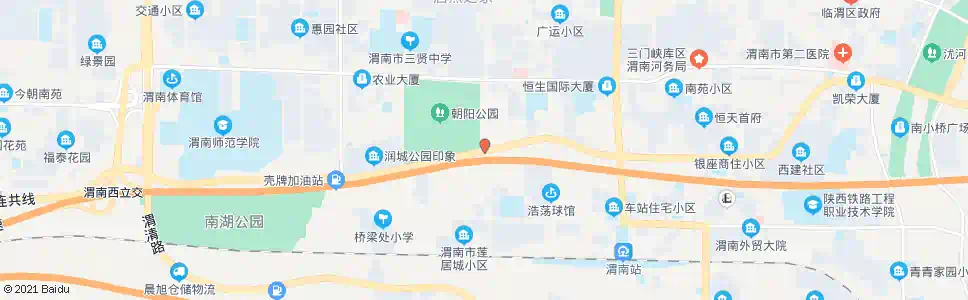 渭南金水路南口_公交站地图_渭南公交_妙搜公交查询2025