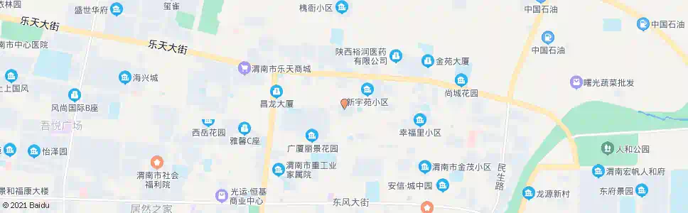 渭南省二监_公交站地图_渭南公交_妙搜公交查询2025