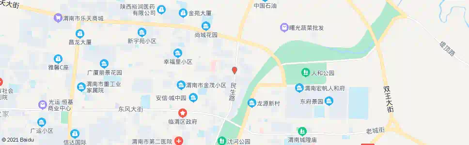 渭南胜利街东口_公交站地图_渭南公交_妙搜公交查询2025