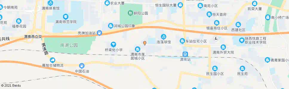 渭南工材汽修厂_公交站地图_渭南公交_妙搜公交查询2025