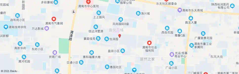 渭南新洲广场_公交站地图_渭南公交_妙搜公交查询2025