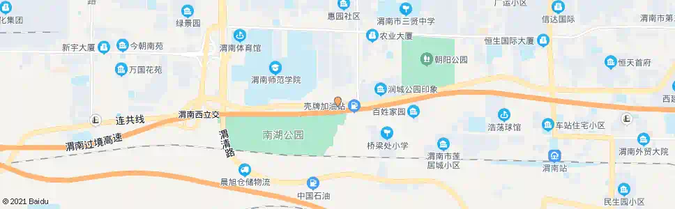 渭南下安村_公交站地图_渭南公交_妙搜公交查询2025