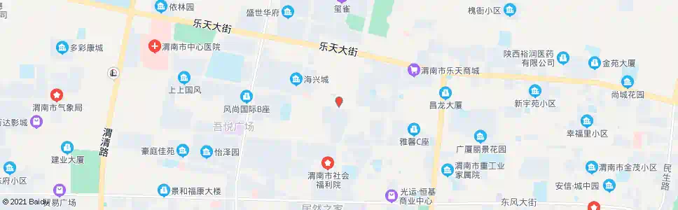 渭南胜利街十字_公交站地图_渭南公交_妙搜公交查询2025
