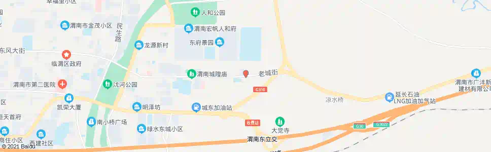 渭南化工厂家属院_公交站地图_渭南公交_妙搜公交查询2025
