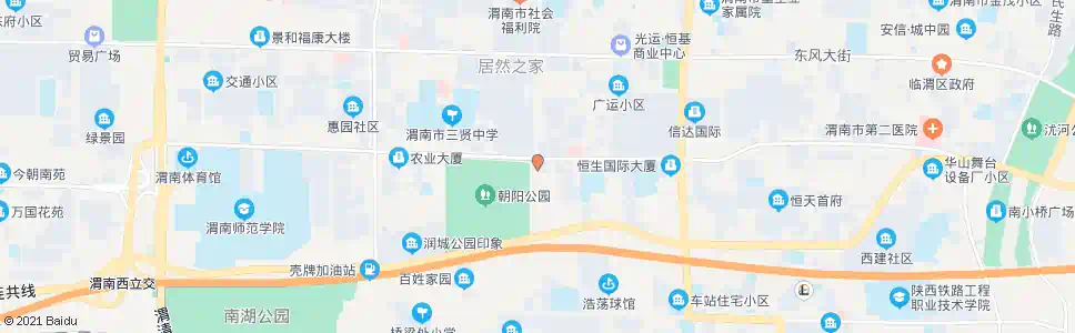 渭南金水路朝阳十字_公交站地图_渭南公交_妙搜公交查询2025