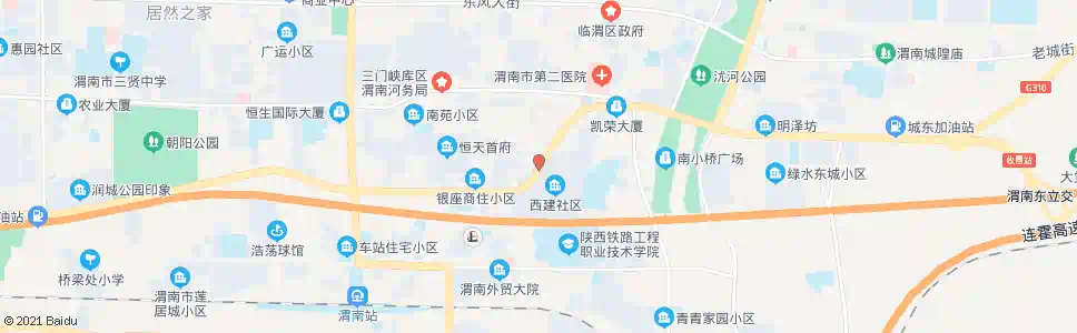 渭南西电一公司_公交站地图_渭南公交_妙搜公交查询2025