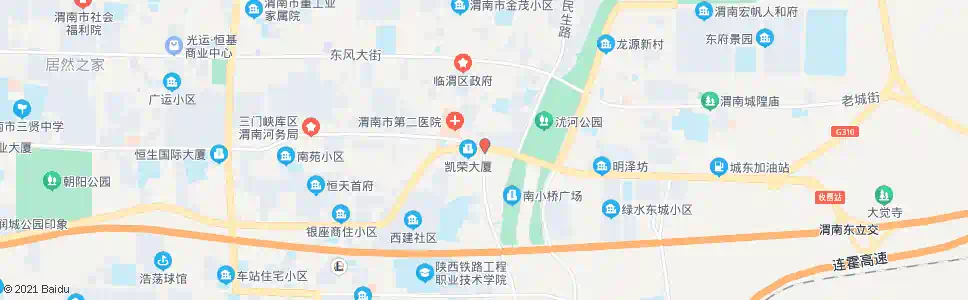 渭南北塘口_公交站地图_渭南公交_妙搜公交查询2025