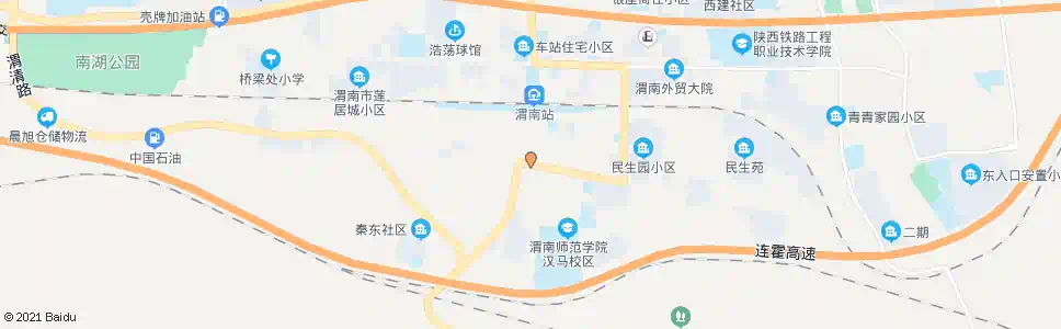 渭南渭蓝路口_公交站地图_渭南公交_妙搜公交查询2025