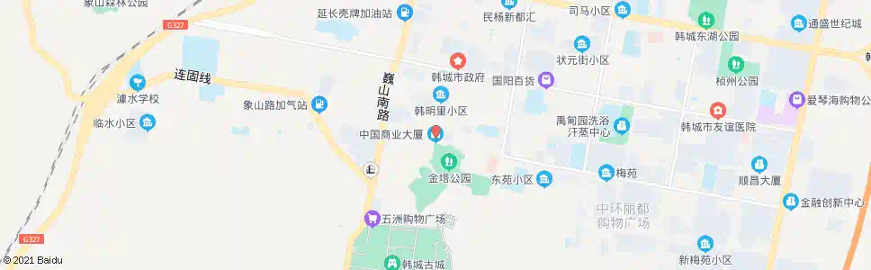 渭南商业大厦_公交站地图_渭南公交_妙搜公交查询2025