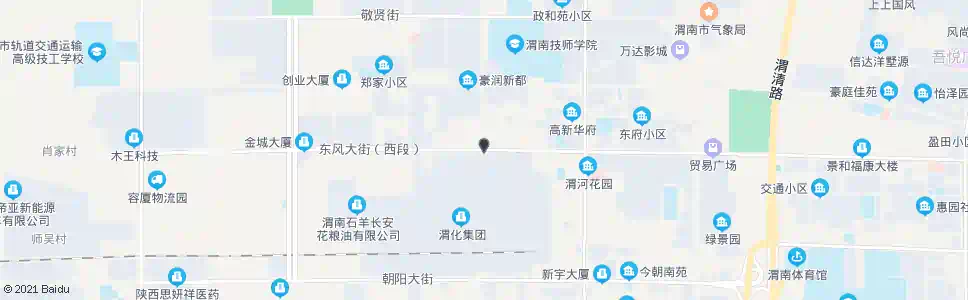 渭南丰庆路口_公交站地图_渭南公交_妙搜公交查询2025