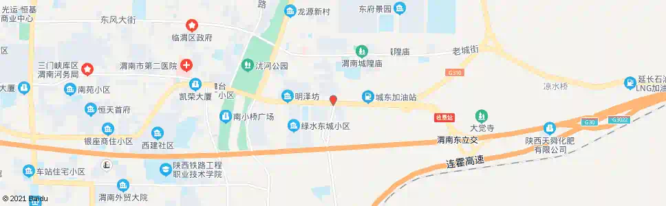 渭南丰塬路口_公交站地图_渭南公交_妙搜公交查询2025