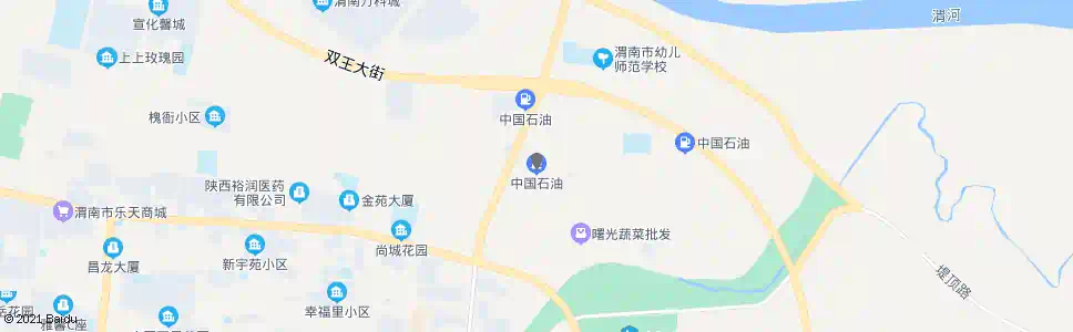 渭南尤西加油站(东风队)_公交站地图_渭南公交_妙搜公交查询2025