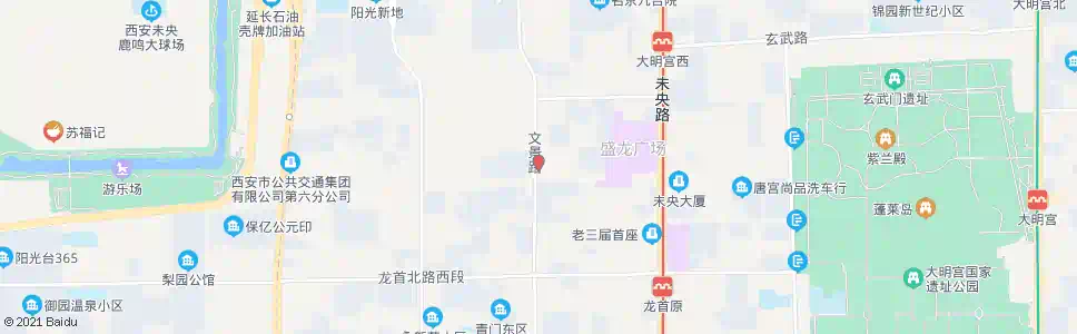 西安枣园小区_公交站地图_西安公交_妙搜公交查询2025