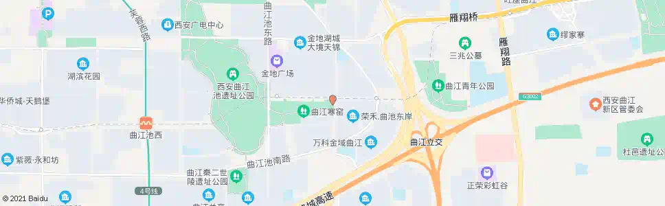 西安寒窑遗址公园_公交站地图_西安公交_妙搜公交查询2025