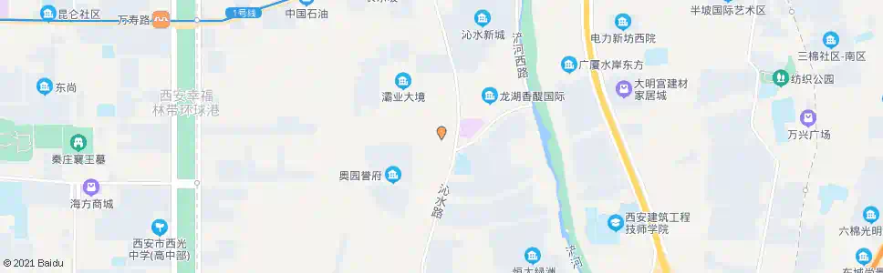 西安草北社区_公交站地图_西安公交_妙搜公交查询2025