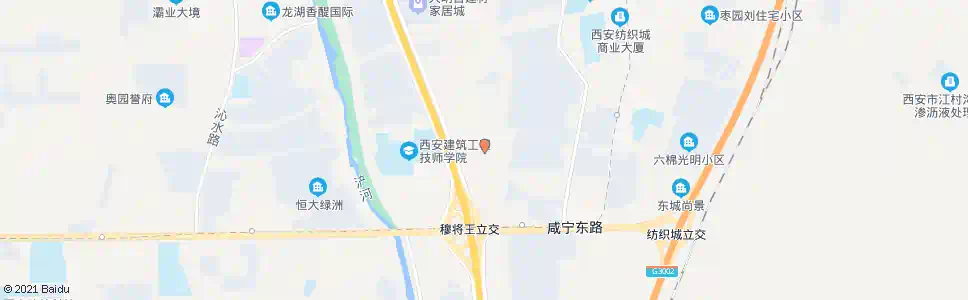 西安石羊村_公交站地图_西安公交_妙搜公交查询2025