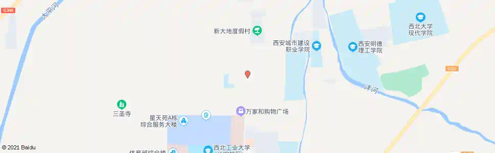 西安东大村六街_公交站地图_西安公交_妙搜公交查询2025