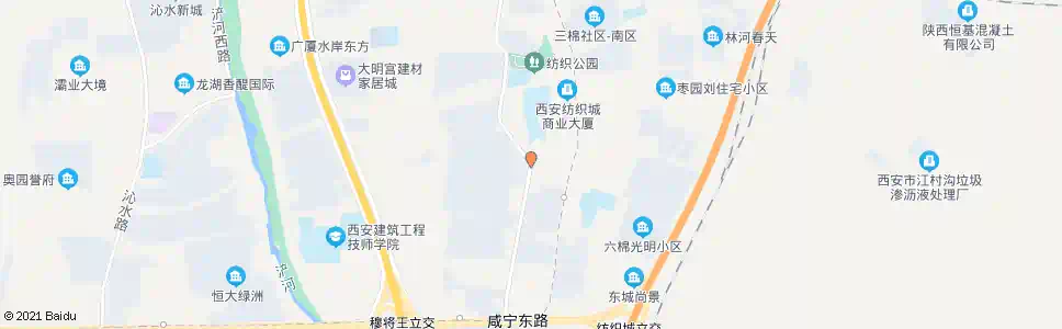 西安纺五路_公交站地图_西安公交_妙搜公交查询2025