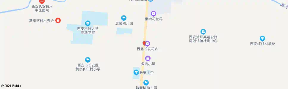 西安上北良村_公交站地图_西安公交_妙搜公交查询2025