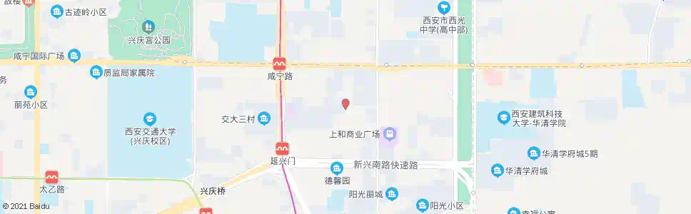西安火炬路_公交站地图_西安公交_妙搜公交查询2025