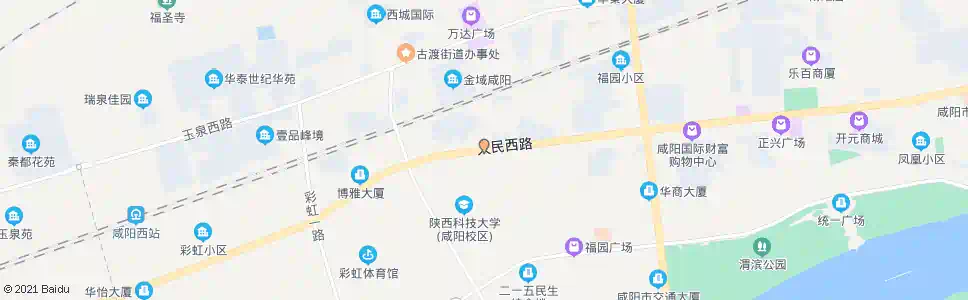 西安正大国际_公交站地图_西安公交_妙搜公交查询2025