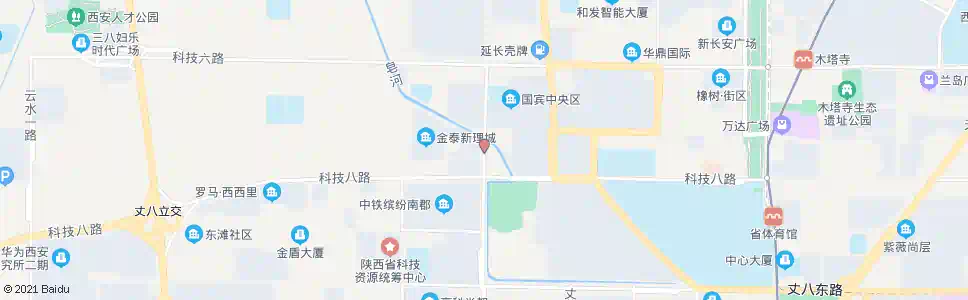 西安铺尚村_公交站地图_西安公交_妙搜公交查询2025