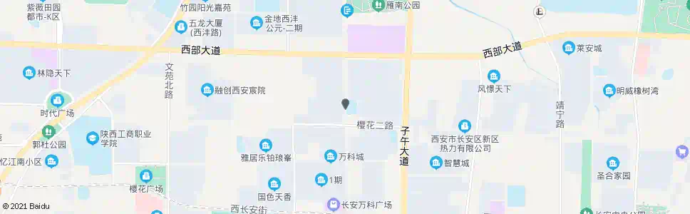 西安书香路南口_公交站地图_西安公交_妙搜公交查询2025