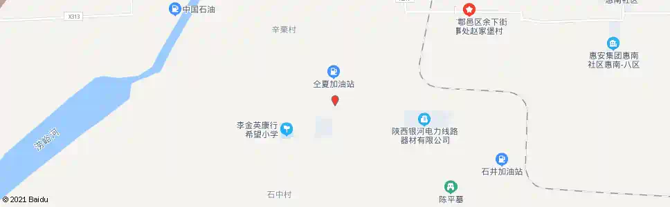 西安仝夏堡_公交站地图_西安公交_妙搜公交查询2025