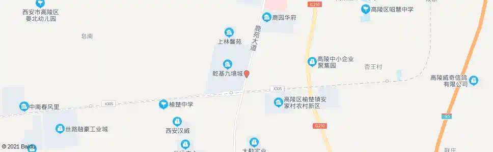 西安发展大道南口_公交站地图_西安公交_妙搜公交查询2025